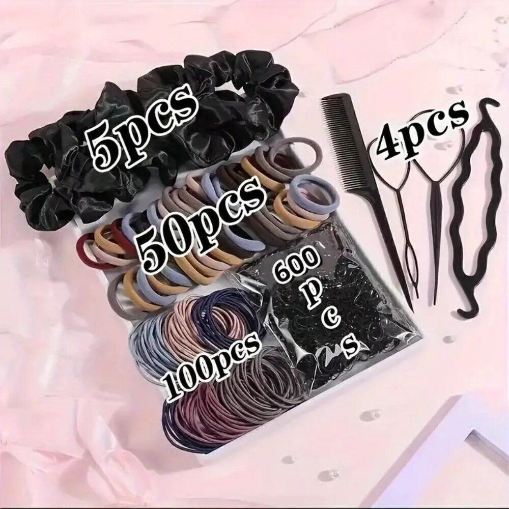 NEW Girl's Headband Set Multi Color